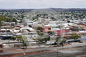 Panoramic view of Broken Hill, New South Wales, Australia