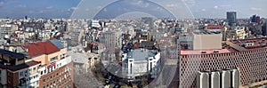 Panoramic view of Bucharest