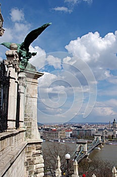 Panoramic view of Budapest