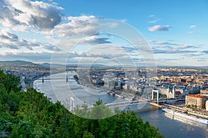 Panoramic view of Budapest