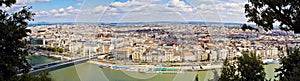 Panoramic View of Budapest City photo