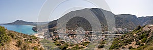Panoramic View of Buggerru, Sardinia
