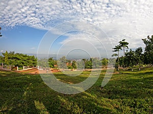 Panoramic view of Bujumbura, Burundi Africa park