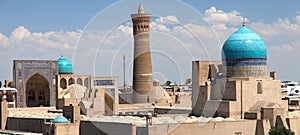 Panoramic view of bukhara from Ark