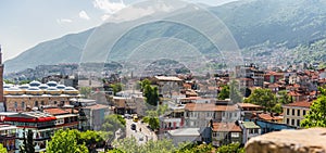 A Panoramic View of Bursa, Turkey