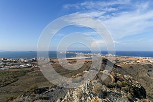 Panoramic view of Cabo de Palos photo