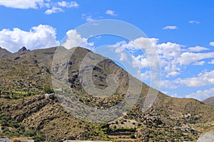 Panoramic view of Cabrera, Bedar and Almagrera mountains from Plaza Nueva viewpoint photo