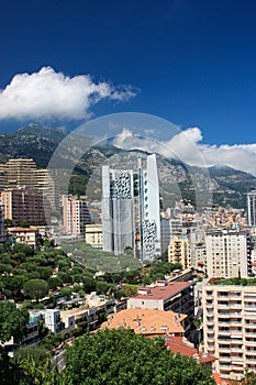 Panoramic view of Cannes, Monte-Carlo photo