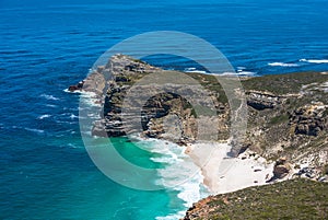 Panoramic view of the Cape of Good Hope, South Africa