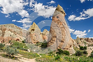 Panoramic view of Cappadocia - Turkey