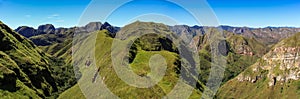 Panoramic view of the Cerro Cathedral, Codo de los Andes & x28;Elbow of the Andes& x29;, Samaipata, Sucre, Bolivia photo