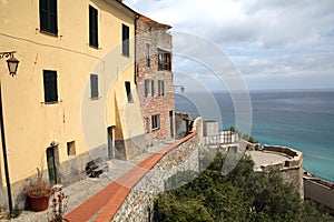 Panoramic view of Cervo old town