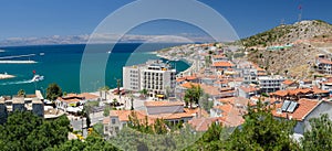 Panoramic view of Cesme, Turkey