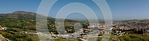 Panoramic view of the city of Fez photo