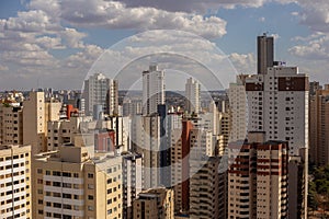 A panoramic view of the city of Goiania. photo