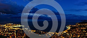 Panoramic view of the city