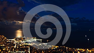 Panoramic view of the city