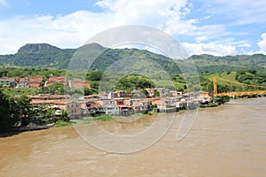 Panoramic view of the city. La Pintada, Antioquia, Colombia.