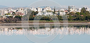 Panoramic view of the city of Larnaca, CYPRUS