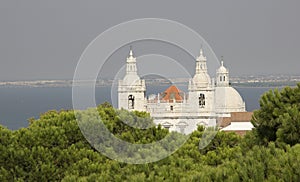 Panoramic view of the city of Lisbon. Portugal