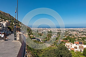 Panoramic View Of the City Of Palermo In Italy