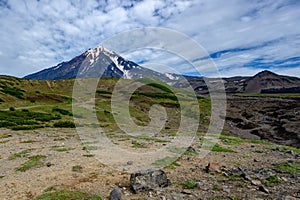 Panoramic view of the city Petropavlovsk-Kamchatsky