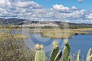 Panoramic view of the city of Posada