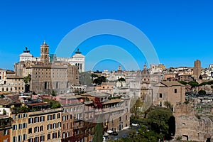 Panoramico da la città da Roma 