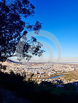 A panoramic view of the city of Tetouan