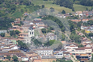 Panoramic view of the city. TitiribÃÂ­, Antioquia, Colombia. photo