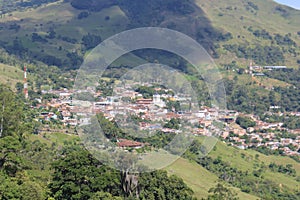 Panoramic view of the city. TitiribÃÂ­, Antioquia, Colombia. photo
