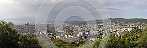 Panoramic View of Clermont-Ferrand City