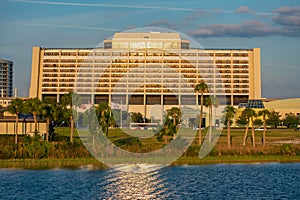 Panoramic view of Contemporary Resort in Walt Disney World area 1