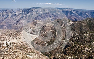 Panoramic view of Copper Canyon, northwestern Mexico