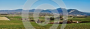 Panoramic view of Cuenca, in the north of Spain