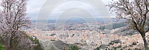 Panoramic view of Cuenca Spain