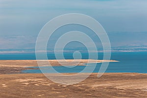 Panoramic view of the Dead Sea in Israel