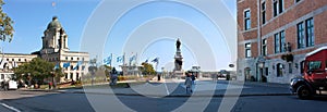 Panoramic view of downtown Quebec City