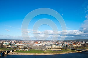 Panoramic view of Dresden