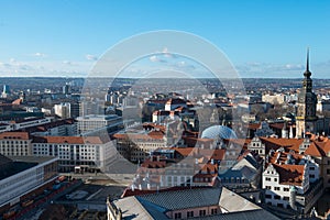 Panoramic view of Dresden