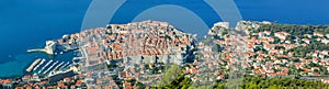 Panoramic view of Dubrovnik