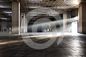 Panoramic view of empty industrial plant site nowadays site for meetings and expositions OGR