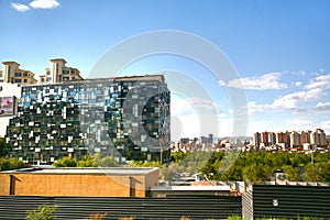 The panoramic view of the entire city of Ulaanbaatar, mongolia