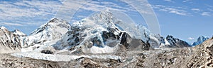 Panoramic view of Everest