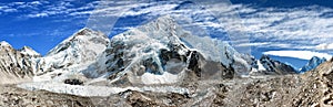 Panoramic view of Everest