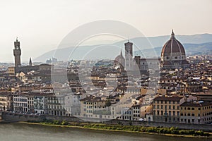 Panoramic view of Florence - Tuscany, italy