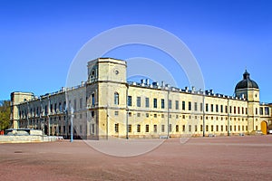 Panoramic view of the Gatchina Palace