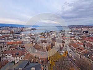 Panoramic View of Geneva