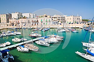 Panoramic view of Giovinazzo. Puglia. Italy.