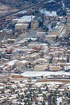 Panoramic view of Golden